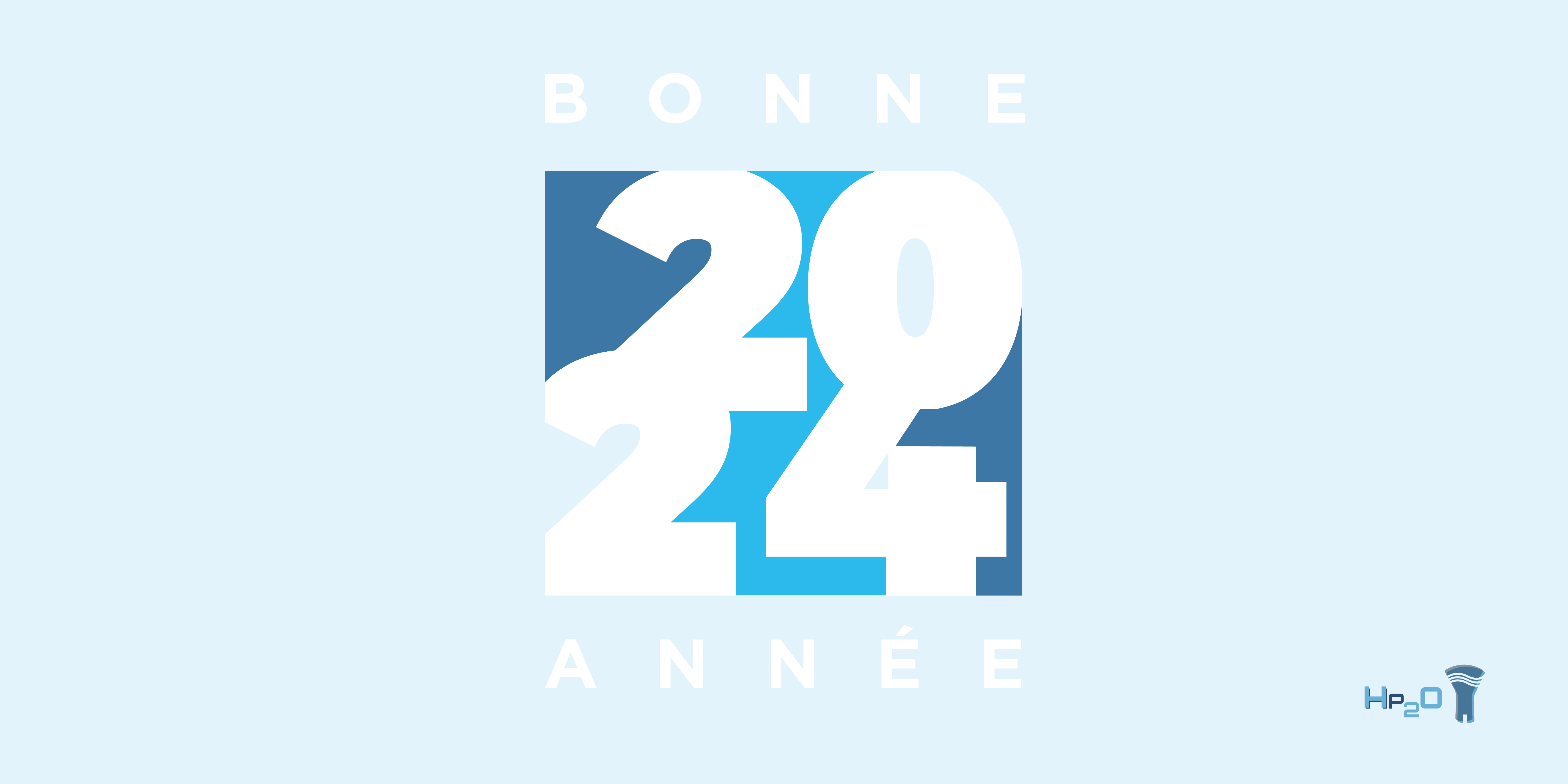 Meilleurs vœux 2024 avec Hp2O !