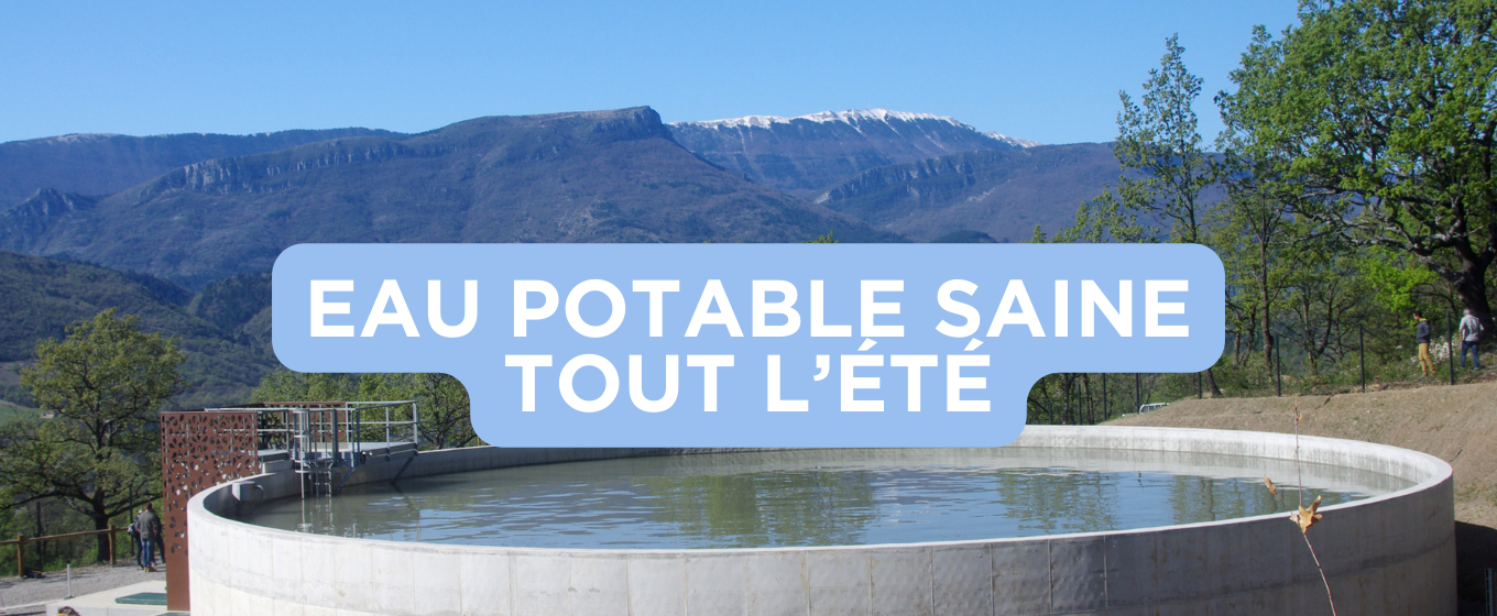 Comment garder une eau potable saine même en été avec Hp2O