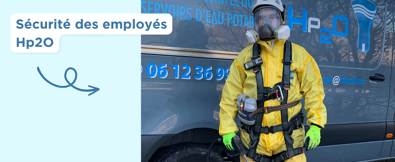 Sécurité des employés chez Hp2O
