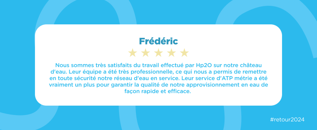 Retour client année 2024. Interventions 2025