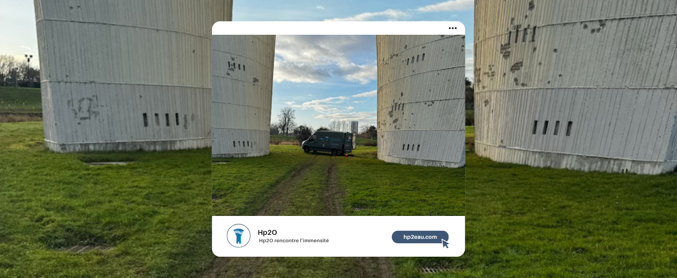 Hp2O intervient sur des ouvrages d’eau potable de grande envergure pour assurer leur nettoyage et désinfection. Découvrez notre expertise en action !